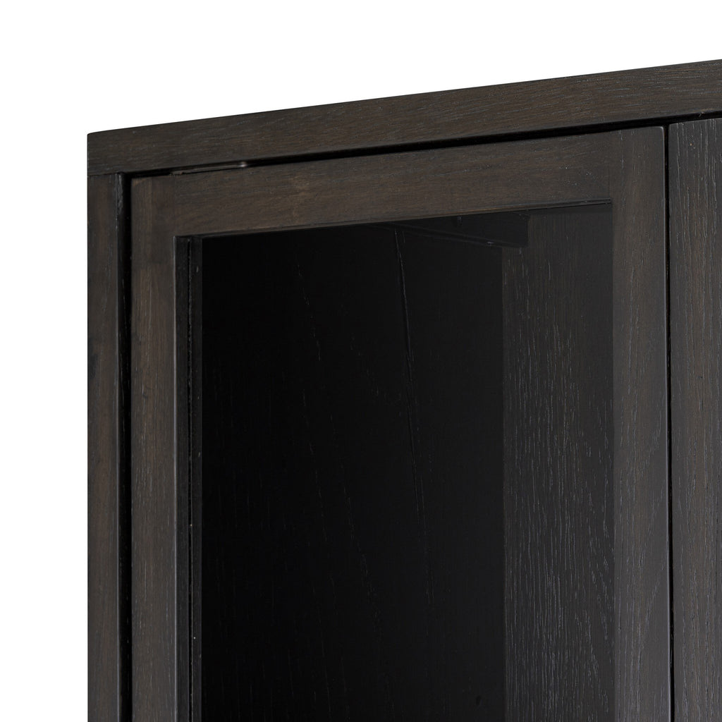 Bergstrom Cabinet - Smoked Black Veneer