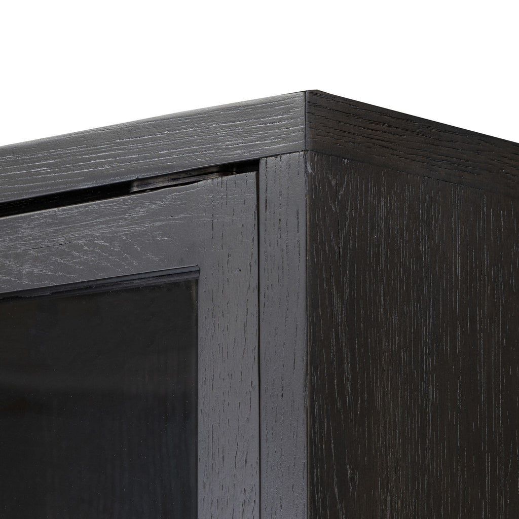 Bergstrom Cabinet - Smoked Black Veneer