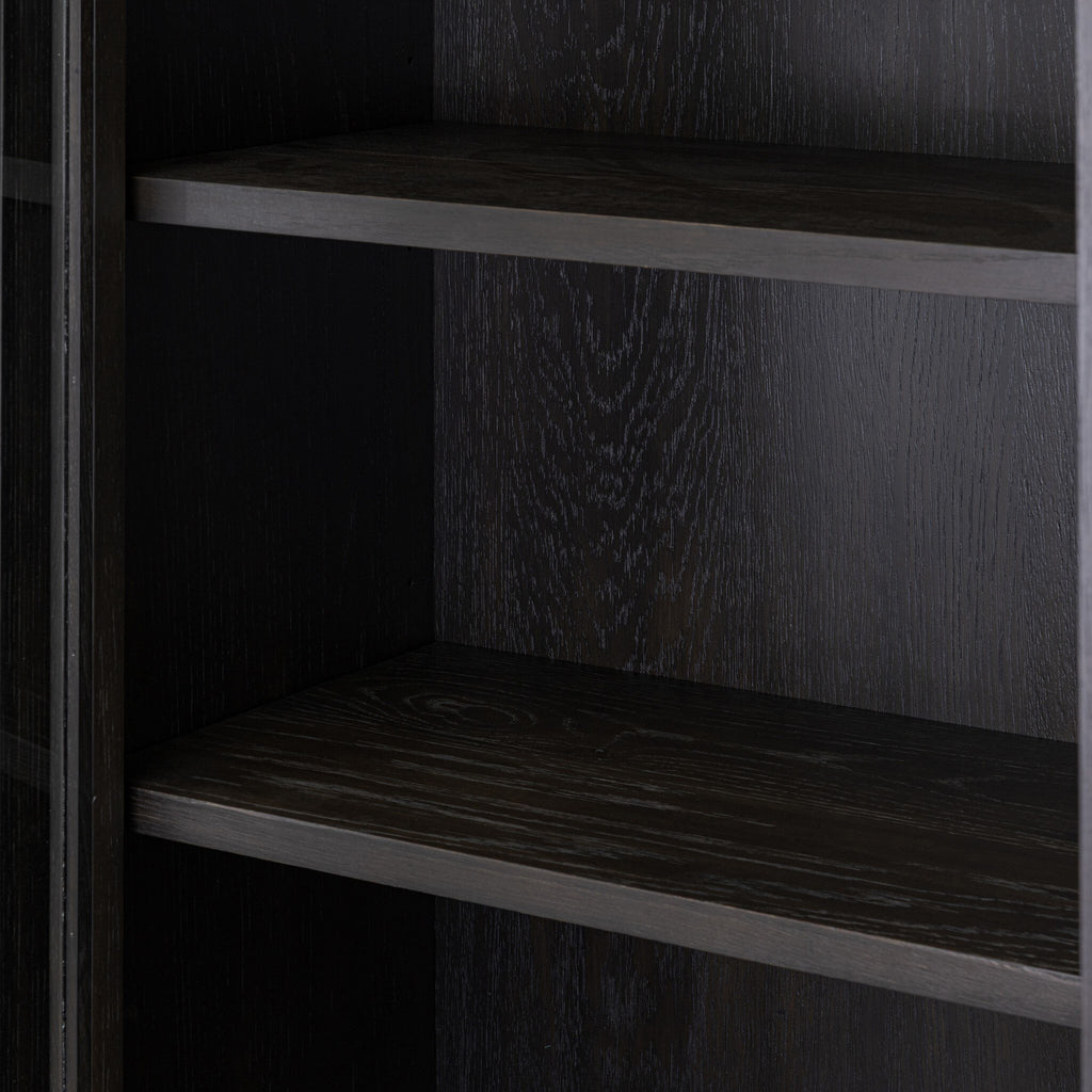 Bergstrom Cabinet - Smoked Black Veneer