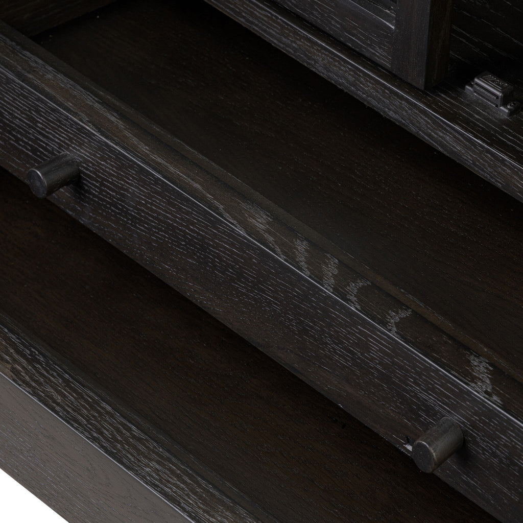 Bergstrom Cabinet - Smoked Black Veneer