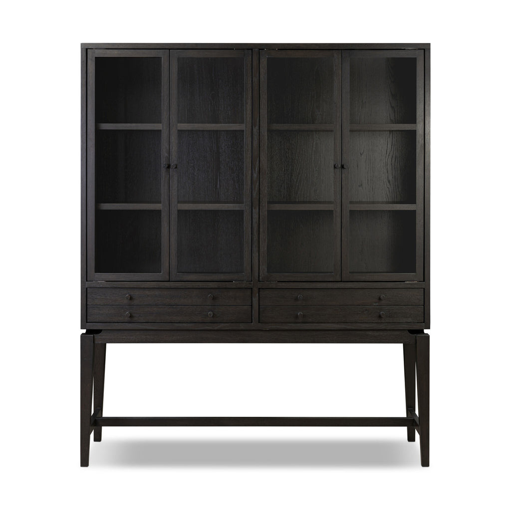 Bergstrom Cabinet - Smoked Black Veneer