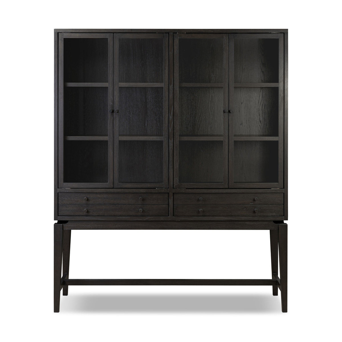 Bergstrom Cabinet - Smoked Black Veneer