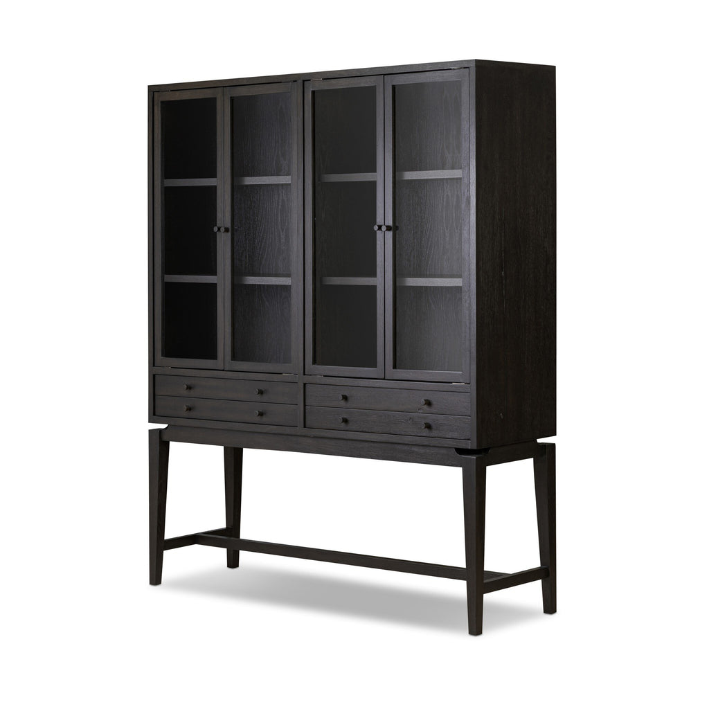 Bergstrom Cabinet - Smoked Black Veneer
