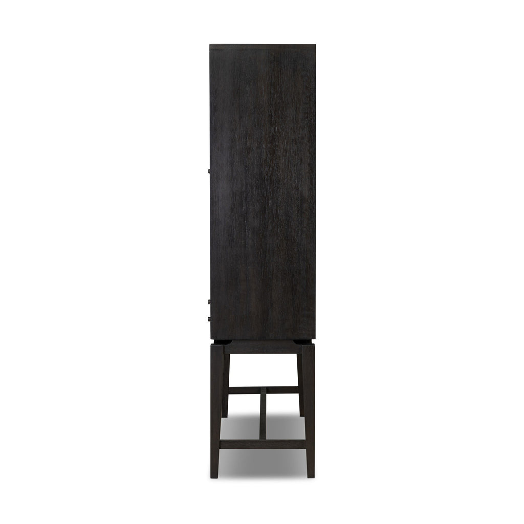 Bergstrom Cabinet - Smoked Black Veneer