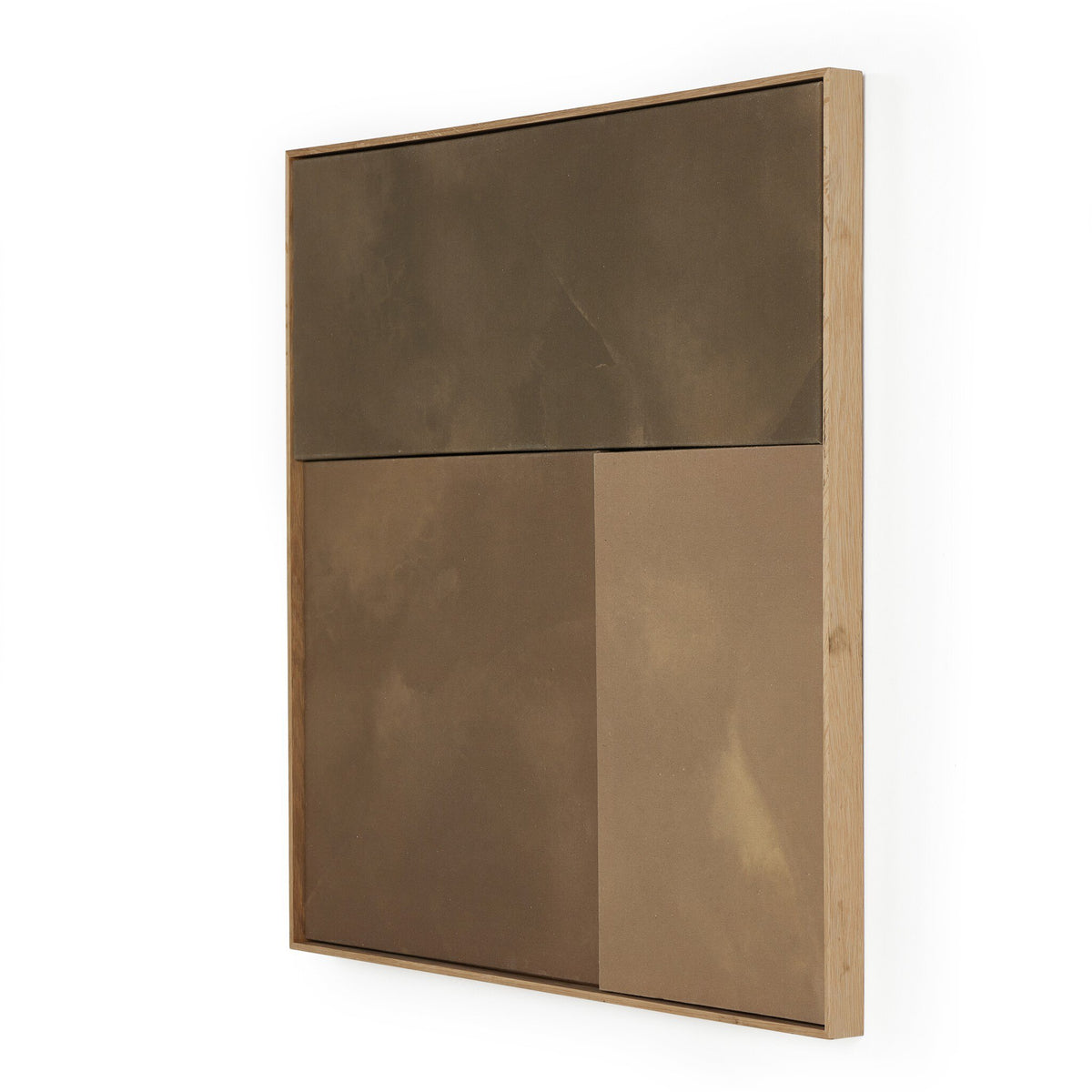 Interlock II by FH Art Studio - Vertical Grain White Oak Floater