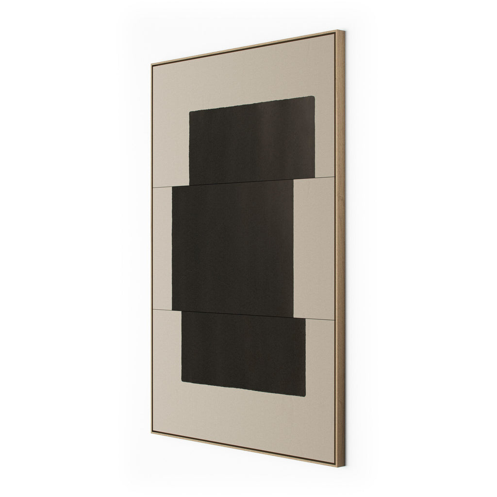 Sarsen by FH Art Studio - Vertical Grain White Oak Floater