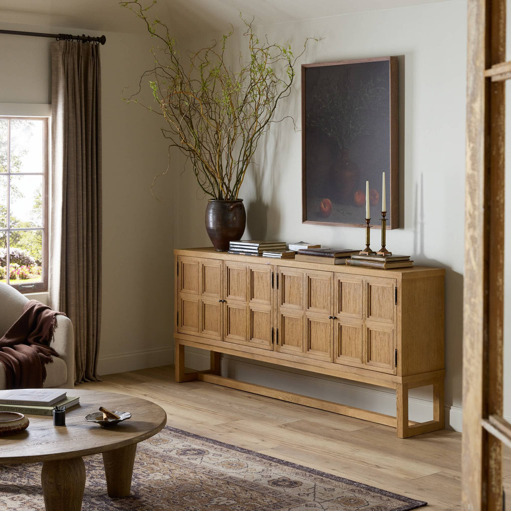 Tamara Sideboard - Worn Oak Veneer