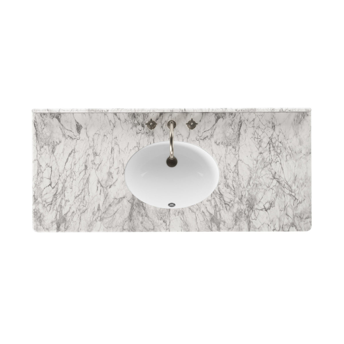 Toulouse Single Wide Vanity - Satin Black Veneer