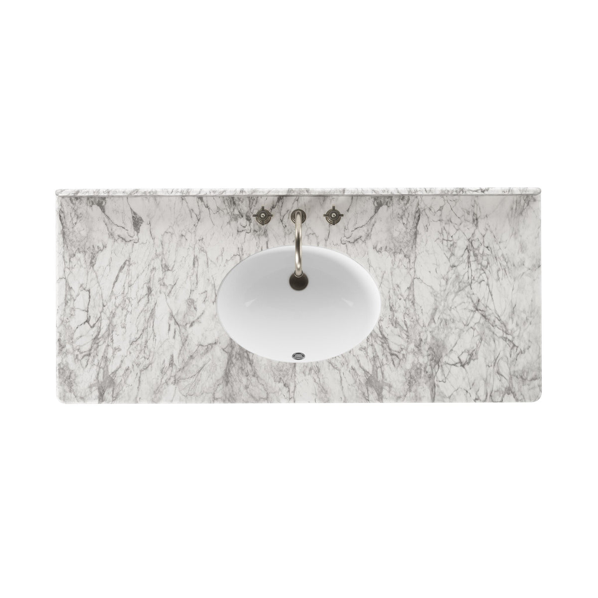 Toulouse Single Wide Vanity - Washed Blonde Oak Veneer