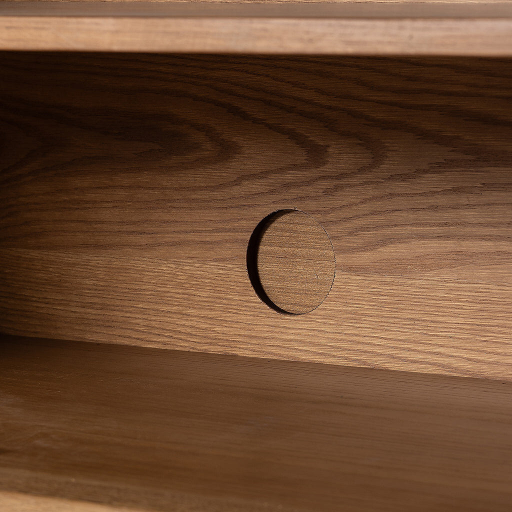 Tamara Media Console - Worn Oak Veneer