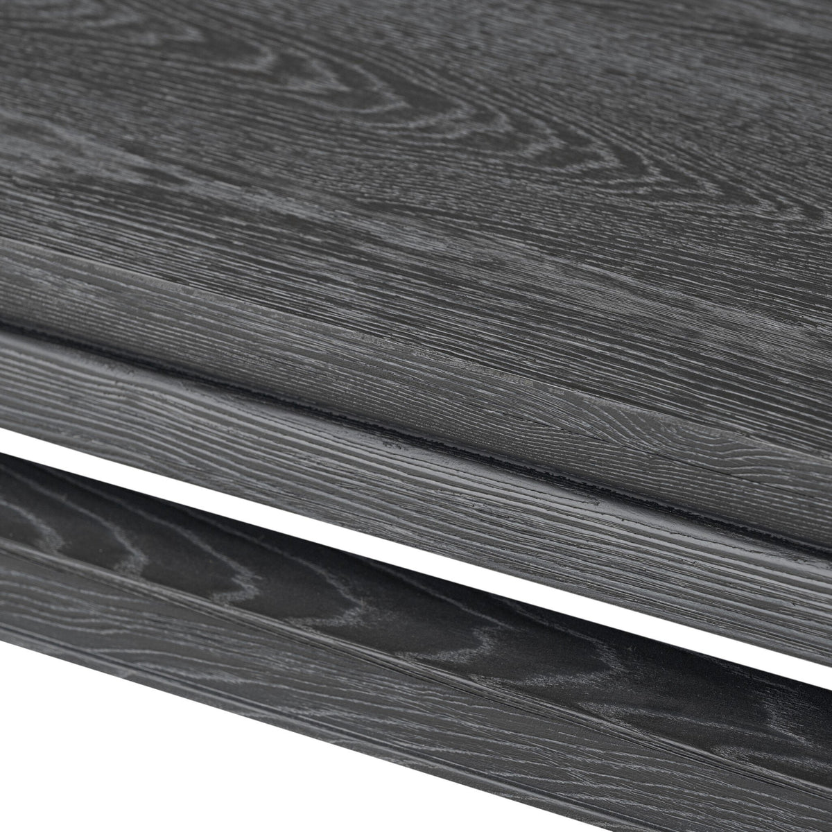 Oman Coffee Table - Rustic Black Veneer
