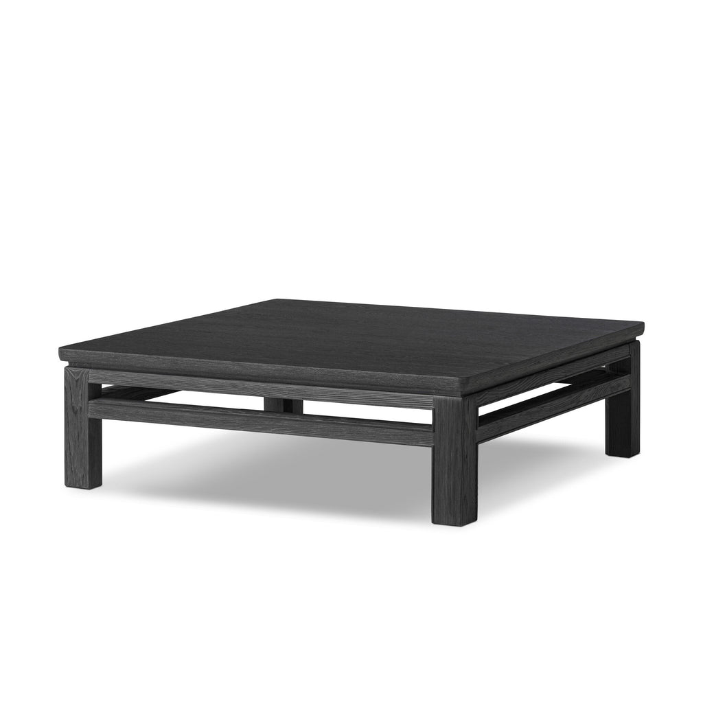 Oman Coffee Table - Rustic Black Veneer
