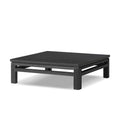 Oman Coffee Table - Rustic Black Veneer