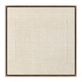 Boxed In by Karen Covey - Rustic Walnut Floater