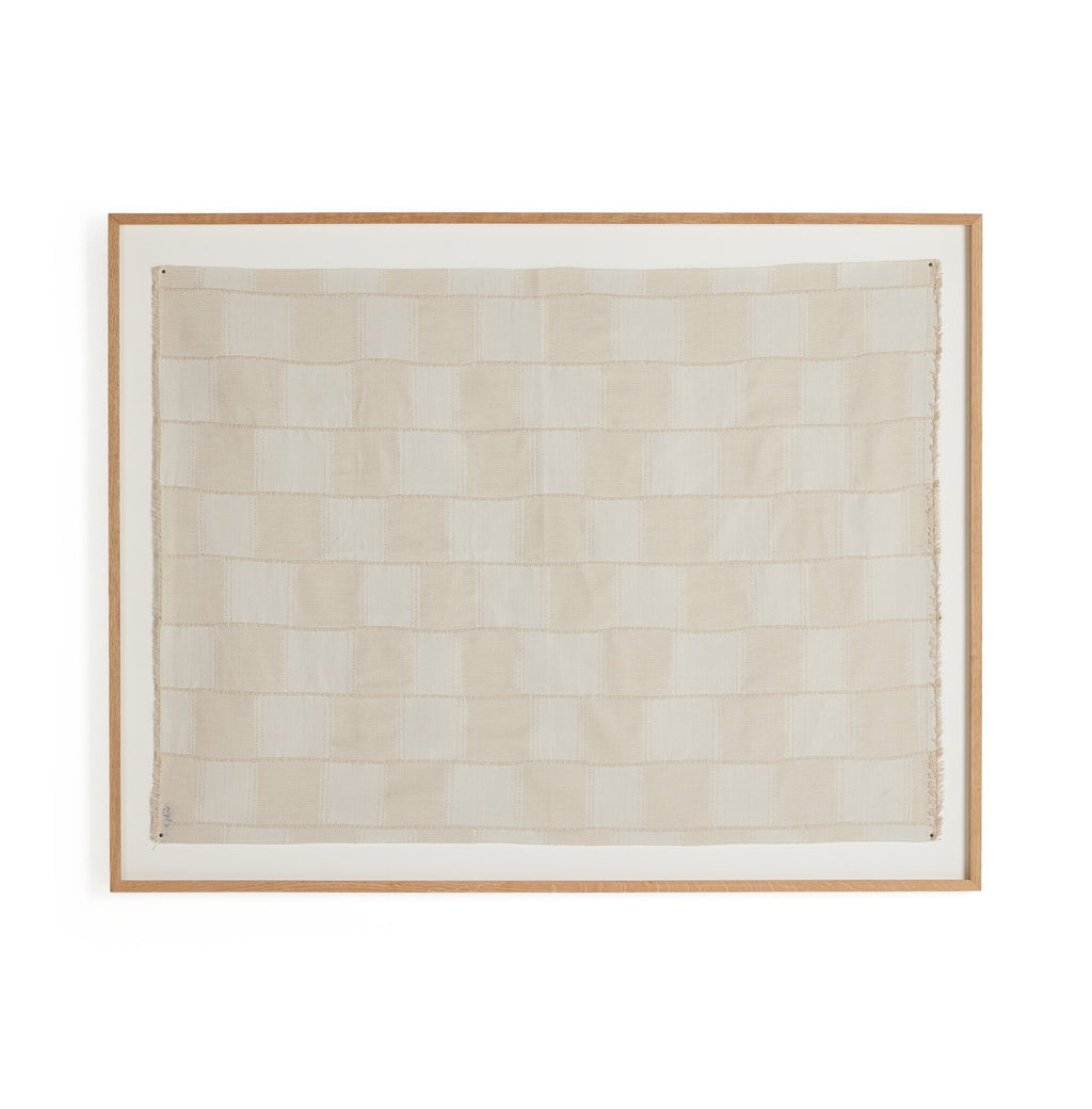 Thomwell Woven Textile by FH Art Studio - Vertical Grain 2.5 White Oak
