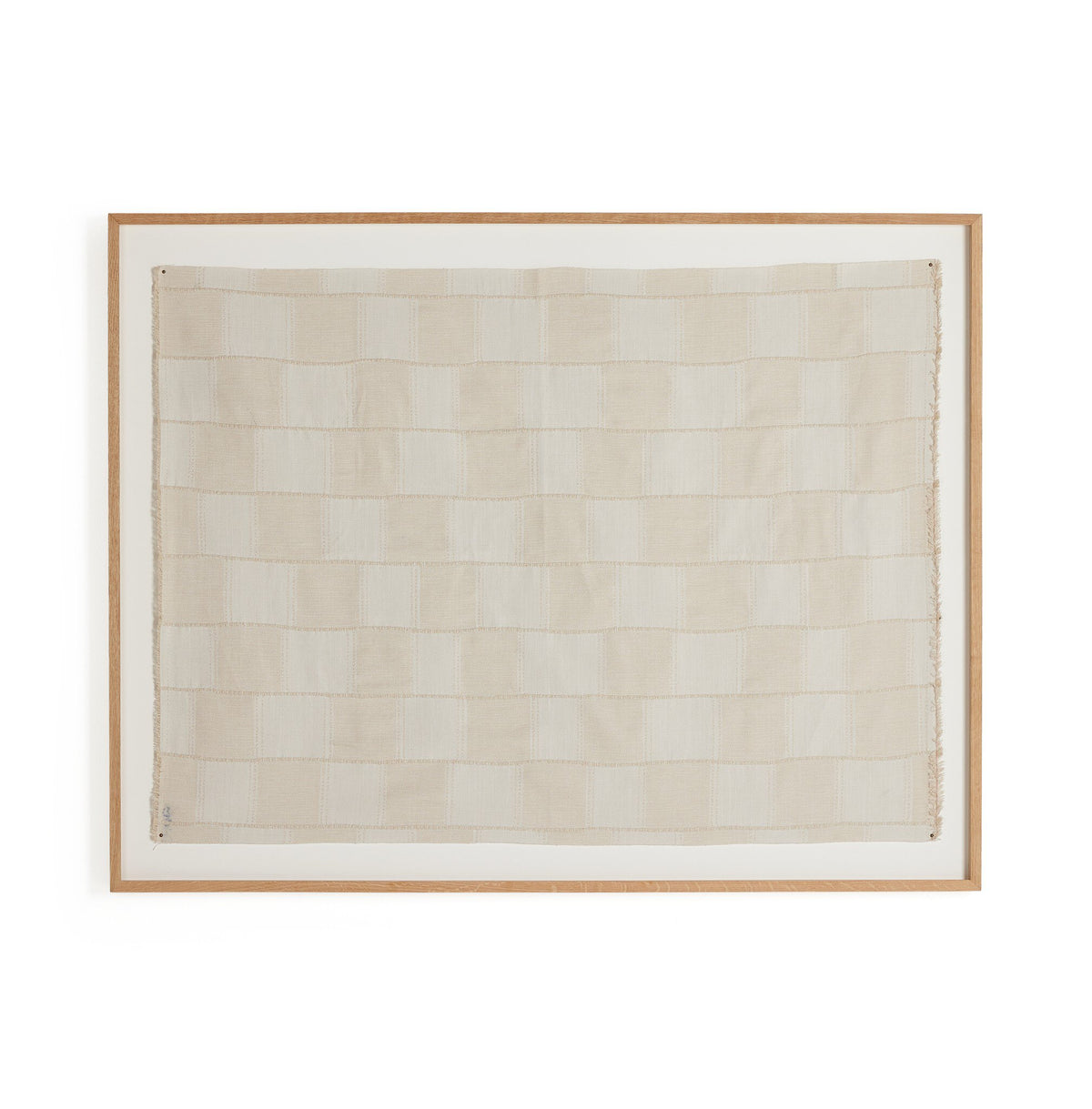 Thomwell Woven Textile by FH Art Studio - Vertical Grain 2.5 White Oak
