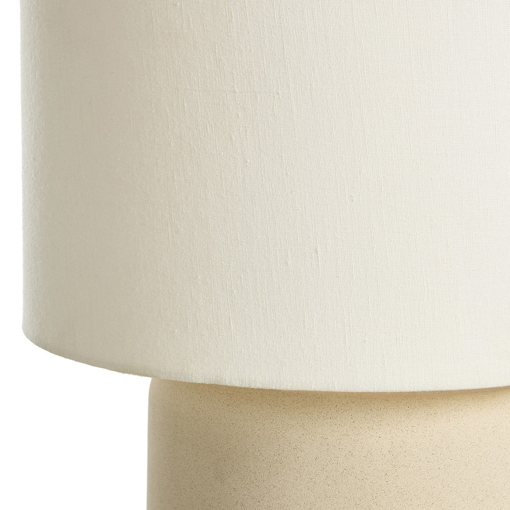 Sadia Table Lamp - Light Sand Ceramic