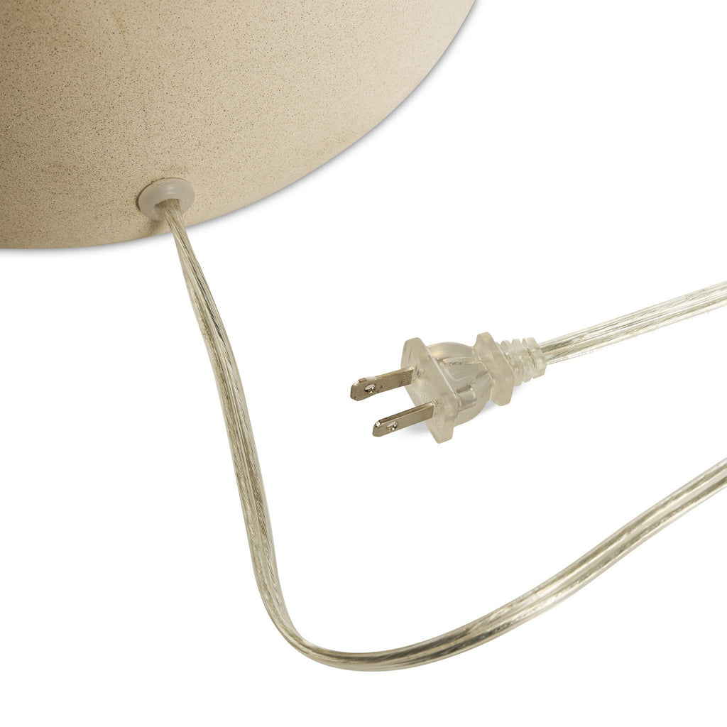 Sadia Table Lamp - Light Sand Ceramic