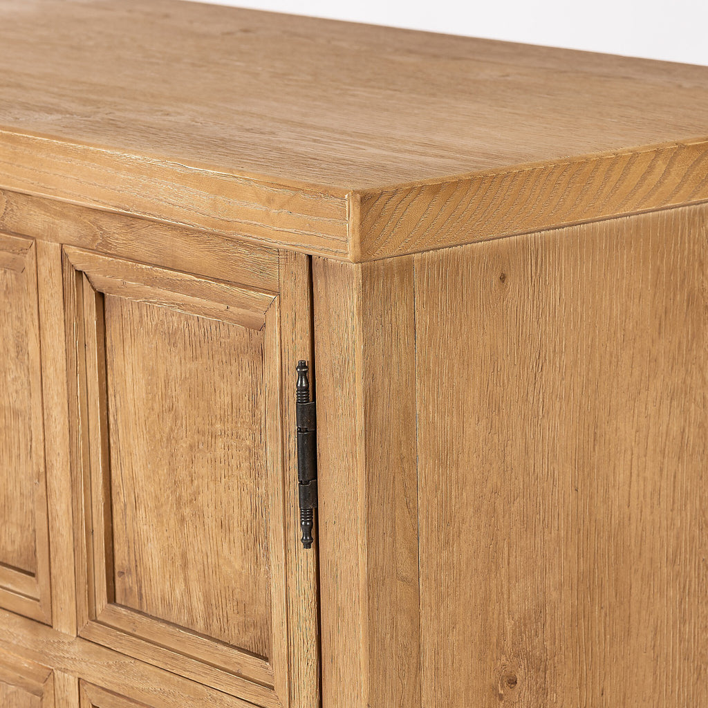 Tamara Small Cabinet - Worn Oak Veneer