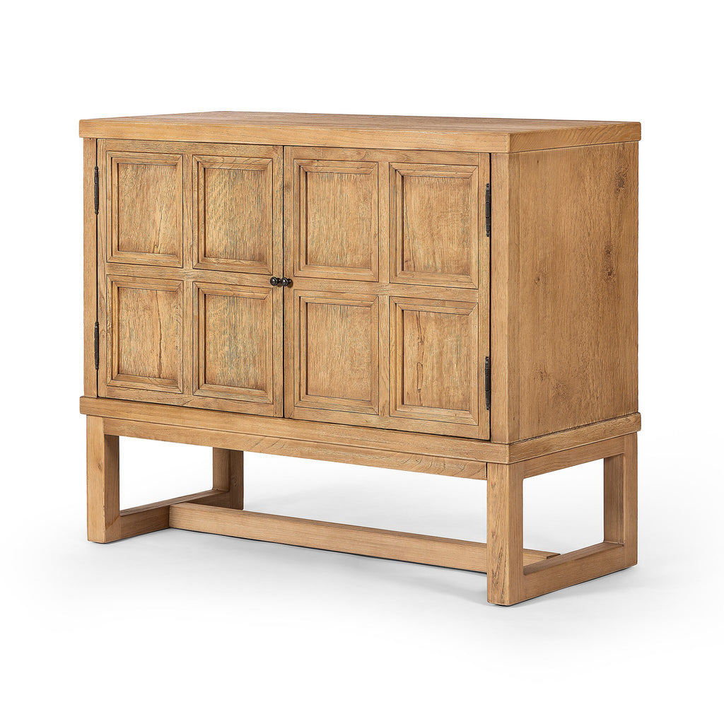 Tamara Small Cabinet - Worn Oak Veneer