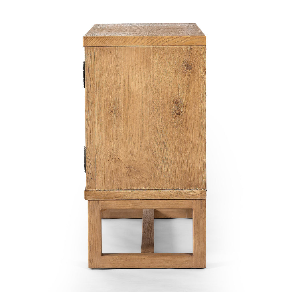 Tamara Small Cabinet - Worn Oak Veneer