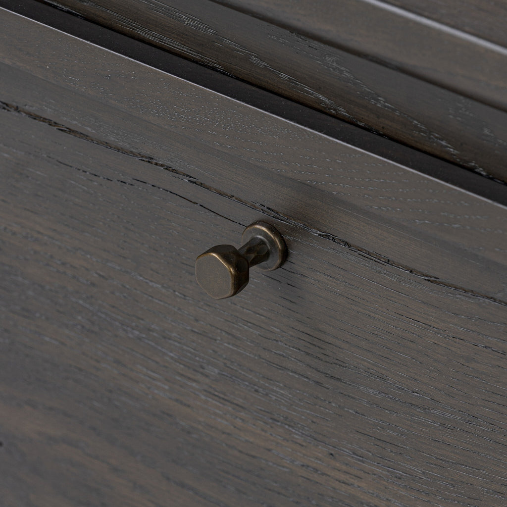 Leora Sideboard - Smoked Black Veneer