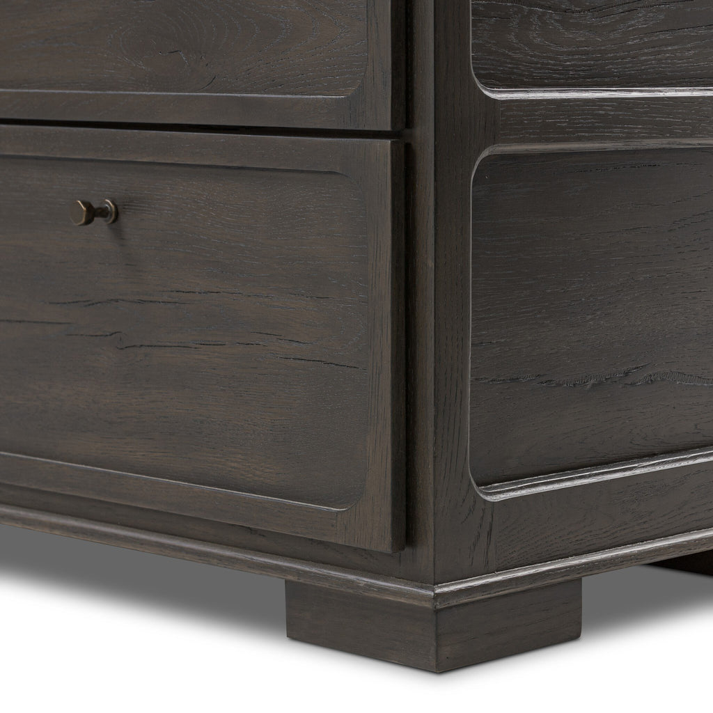 Leora Sideboard - Smoked Black Veneer