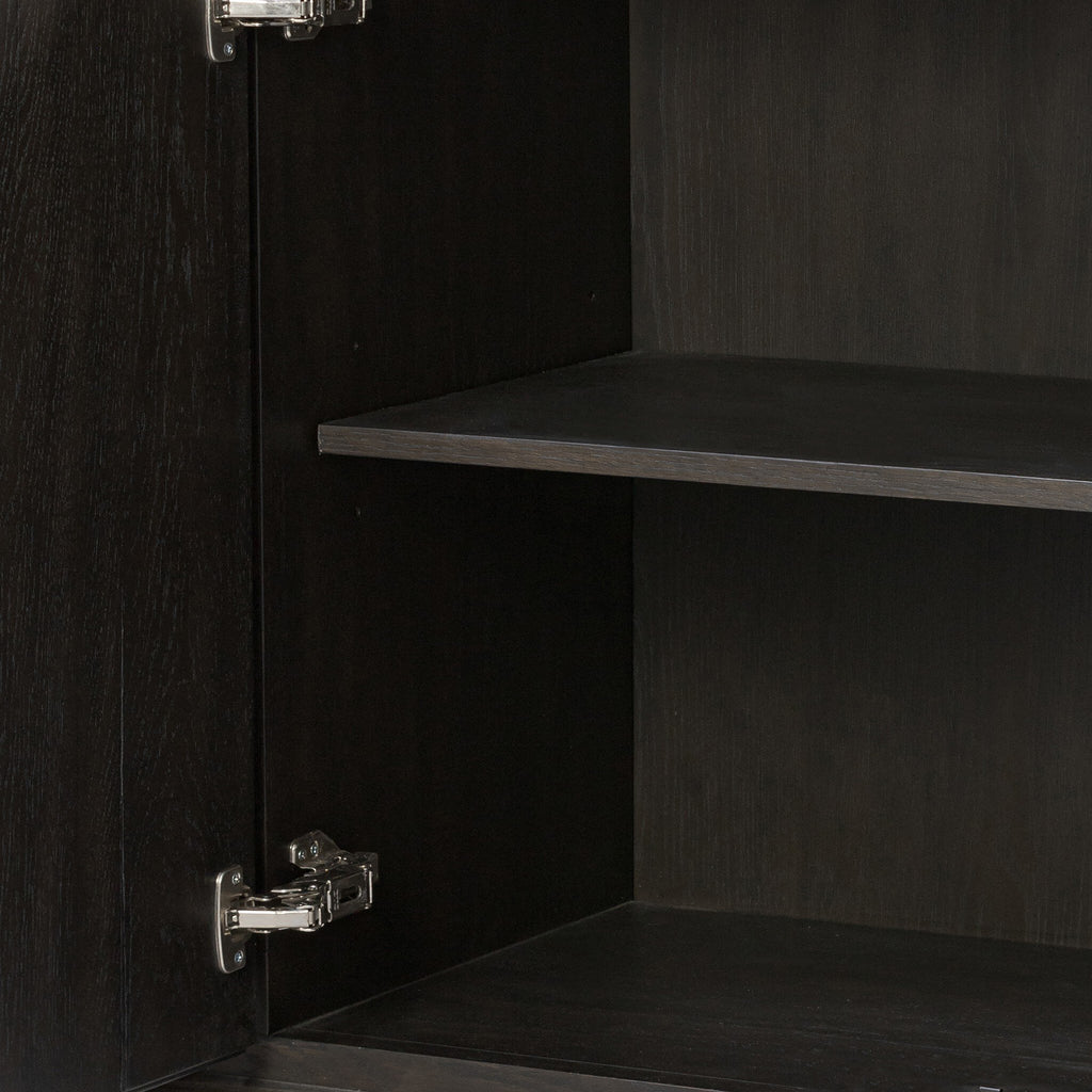 Leora Sideboard - Smoked Black Veneer