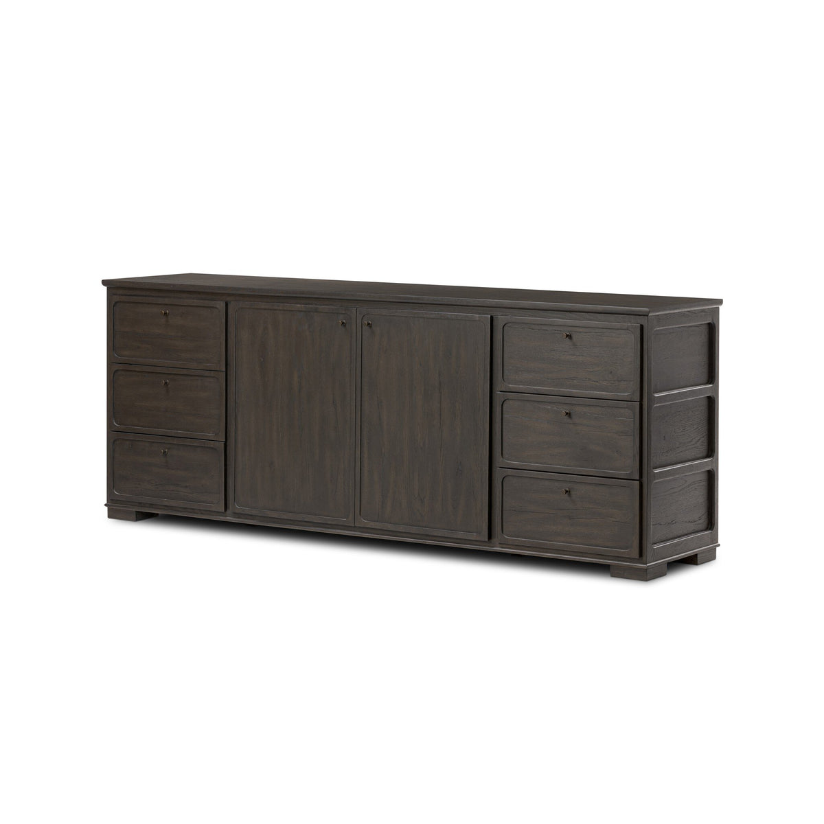 Leora Sideboard - Smoked Black Veneer