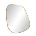 Nova Mirror - Antique Brass Iron