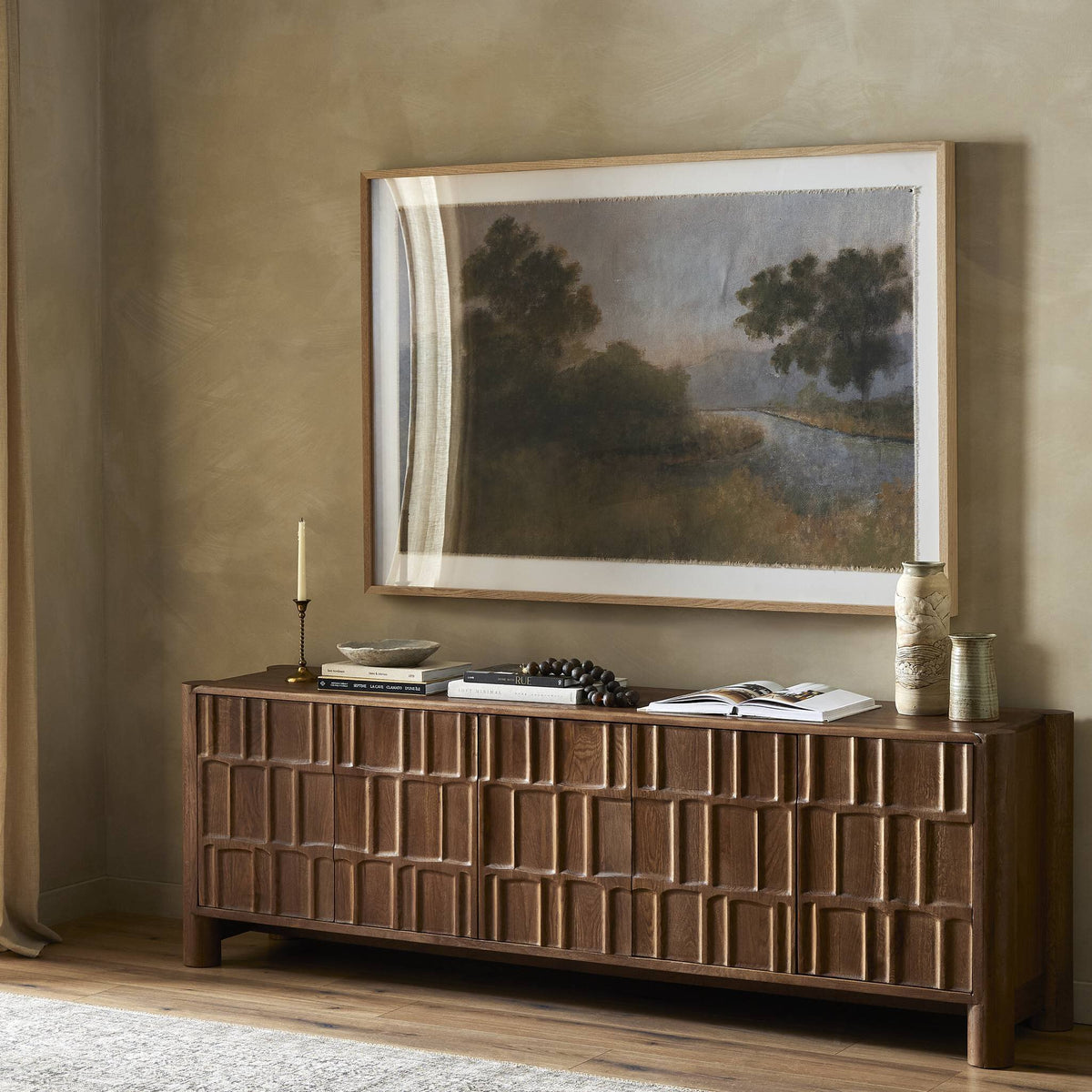 Morning Glory by Aileen Fitzgerald - Vertical Grain 2.5 White Oak