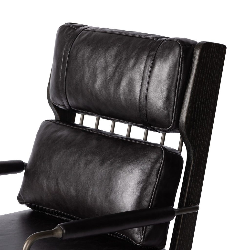 Ludvig Desk Chair - Sonoma Black