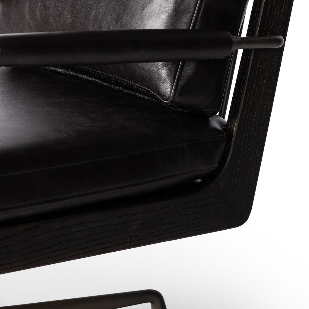 Ludvig Desk Chair - Sonoma Black