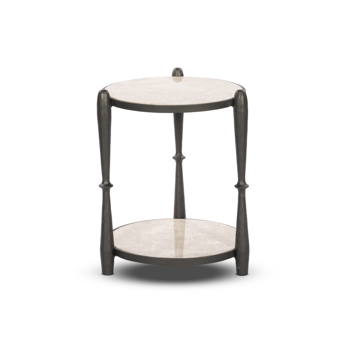 Ruthie End Table - Lunar Marble