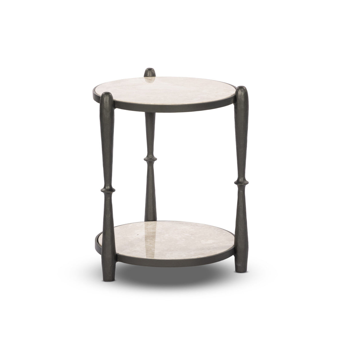 Ruthie End Table - Lunar Marble