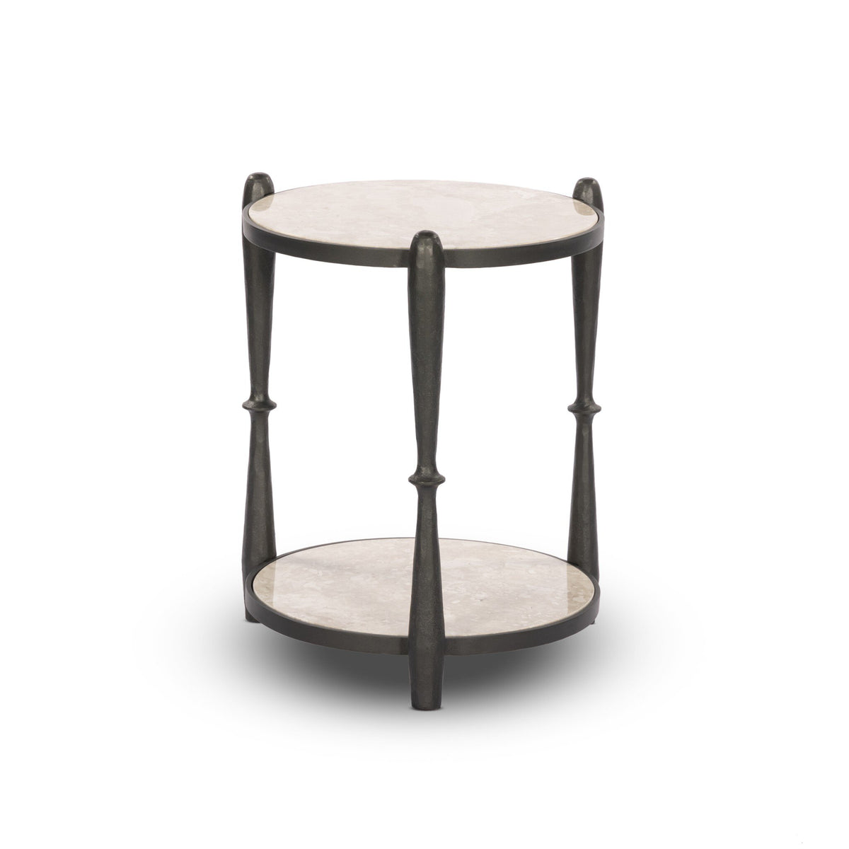 Ruthie End Table - Lunar Marble