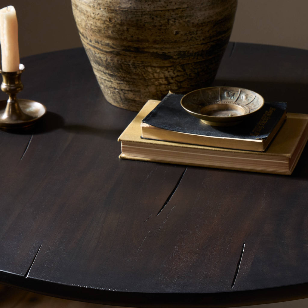 Barron End Table - Dark Reclaimed
