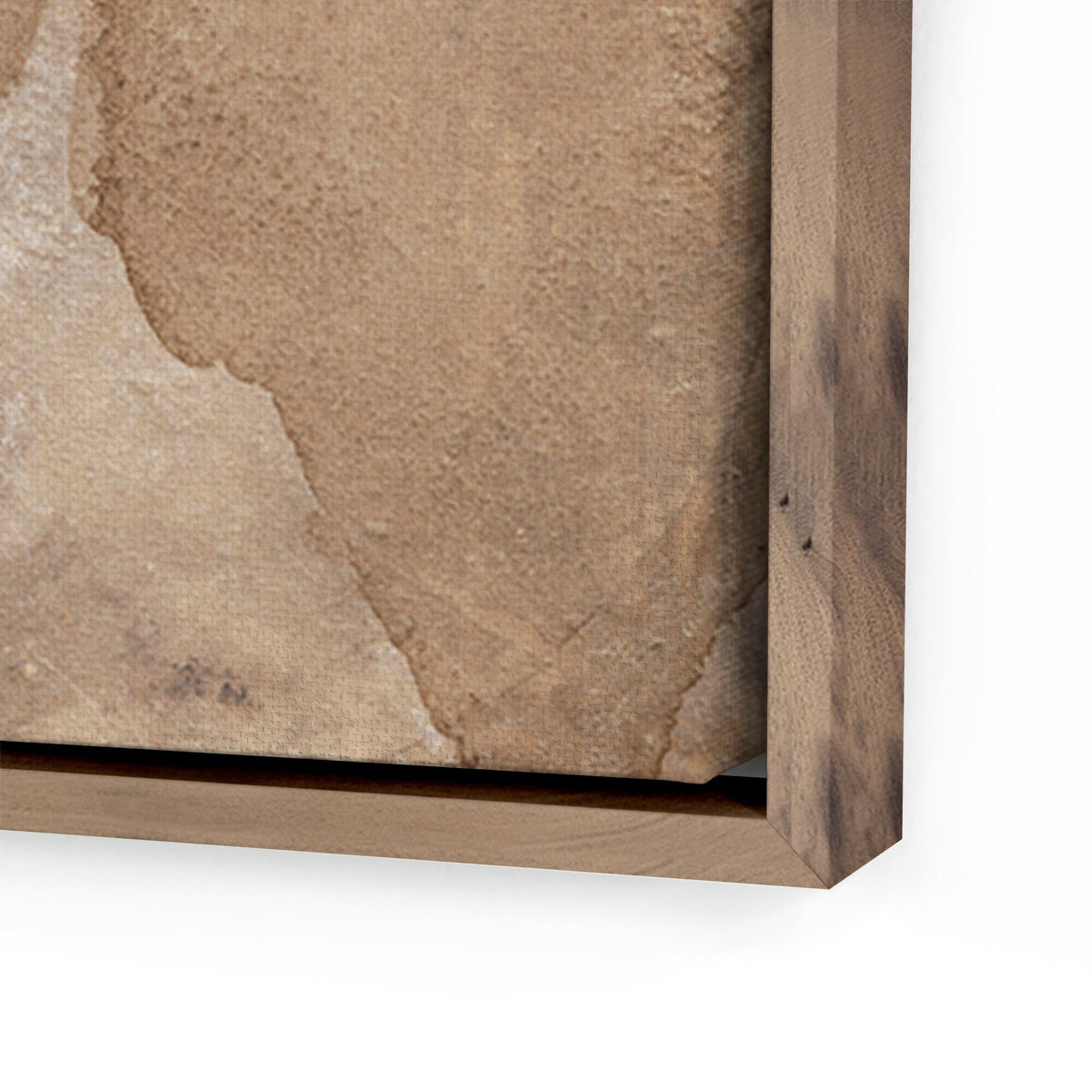 Impermanence by Molly Supplee - Rustic Walnut Floater