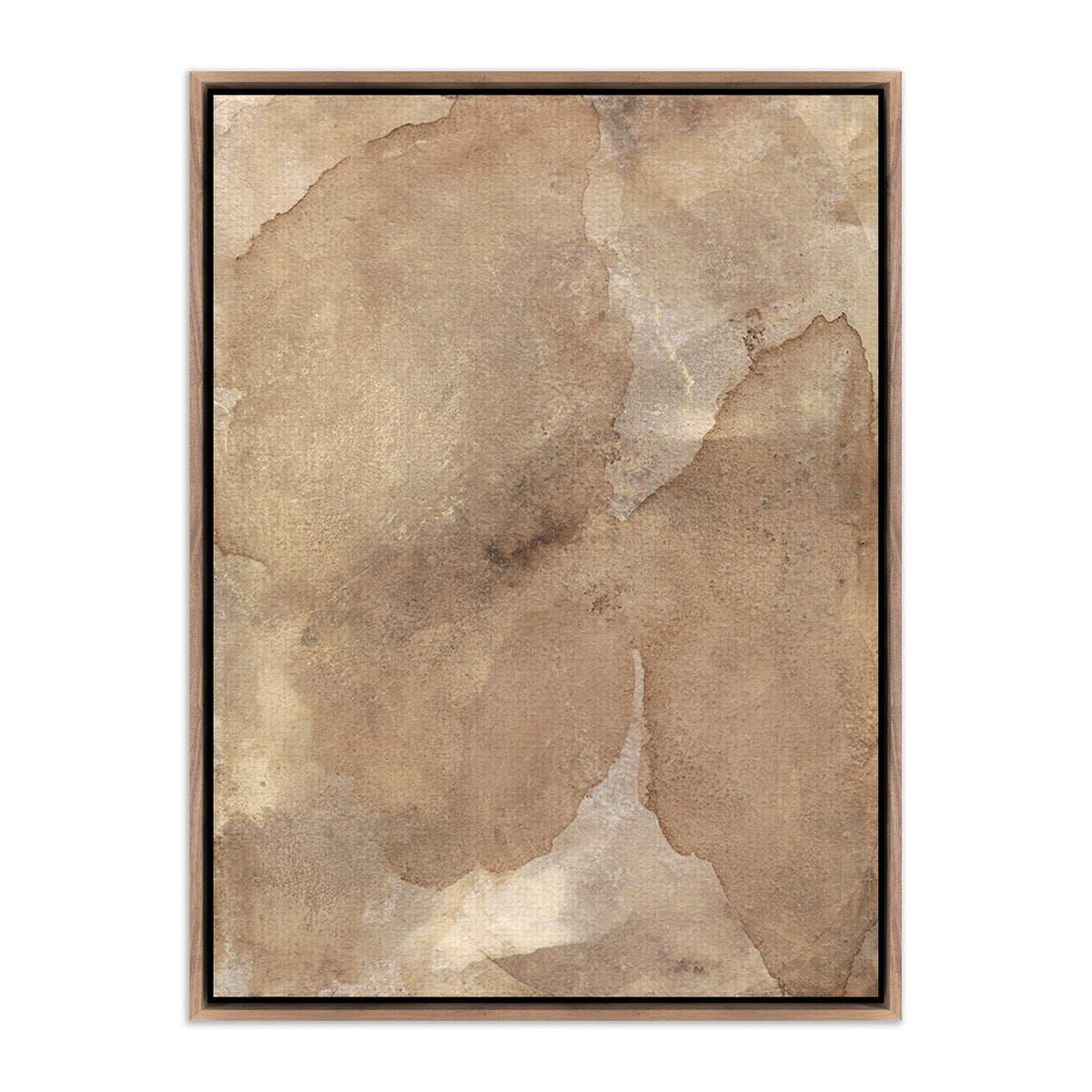 Impermanence by Molly Supplee - Rustic Walnut Floater