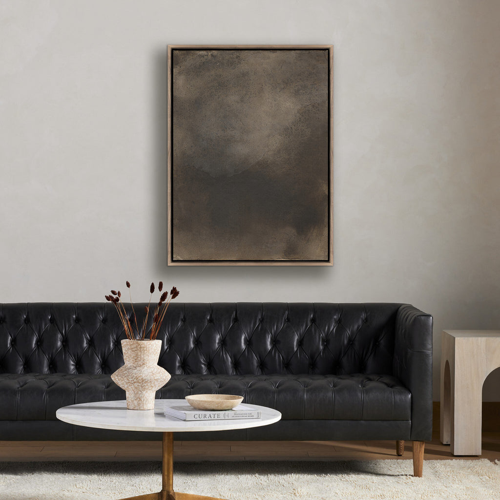 Seeking Simplicity by Molly Supplee - Rustic Walnut Floater