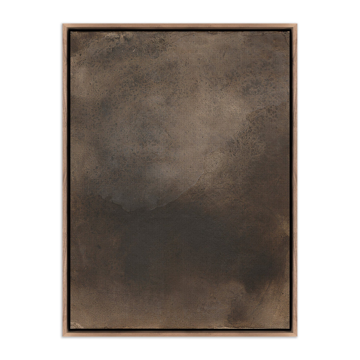 Seeking Simplicity by Molly Supplee - Rustic Walnut Floater
