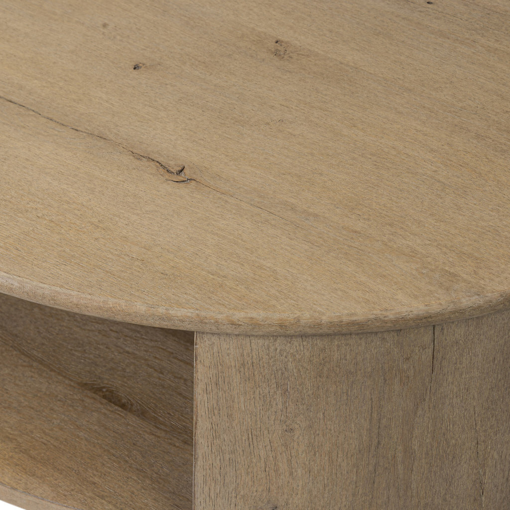 Farrow Coffee Table - Drifted Oak Veneer