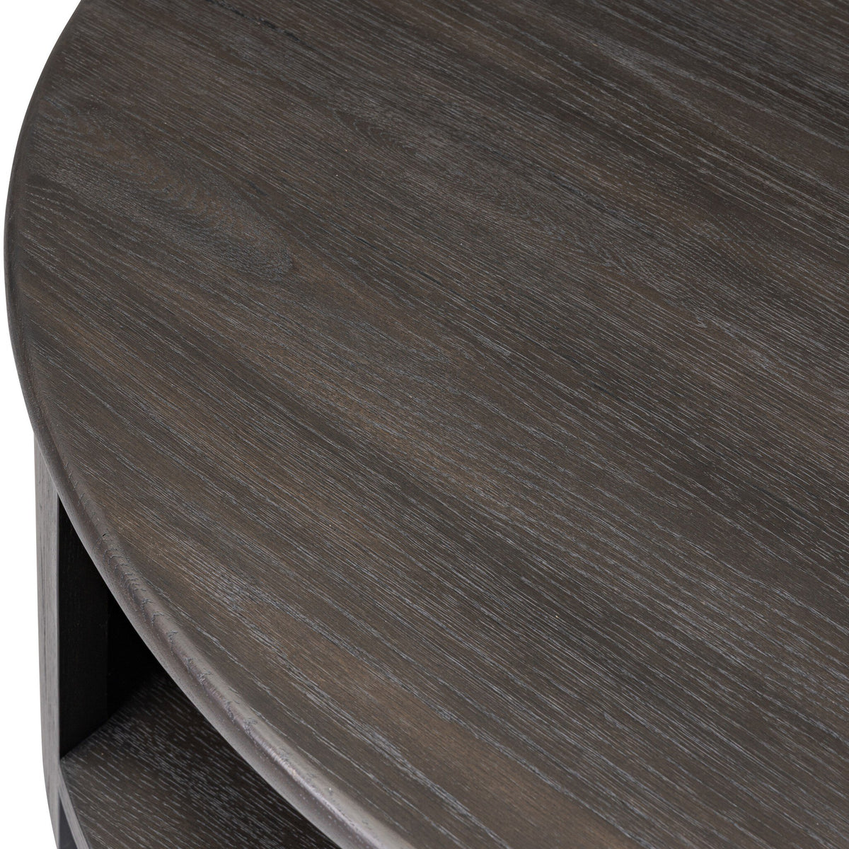 Farrow Coffee Table - Smoked Black Veneer