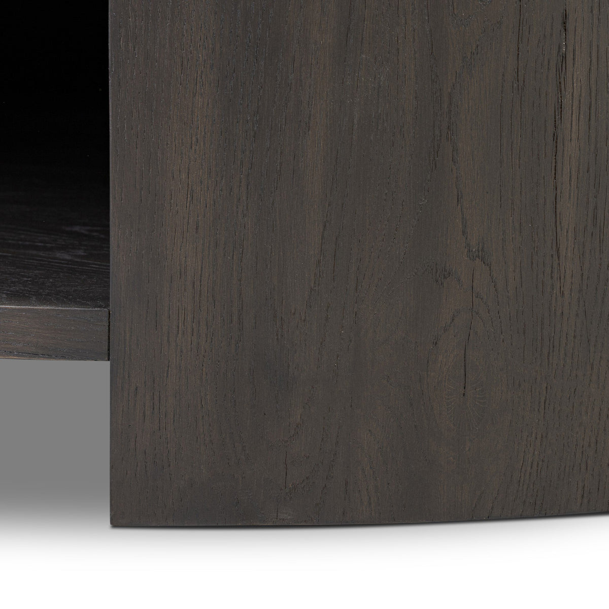 Farrow Coffee Table - Smoked Black Veneer