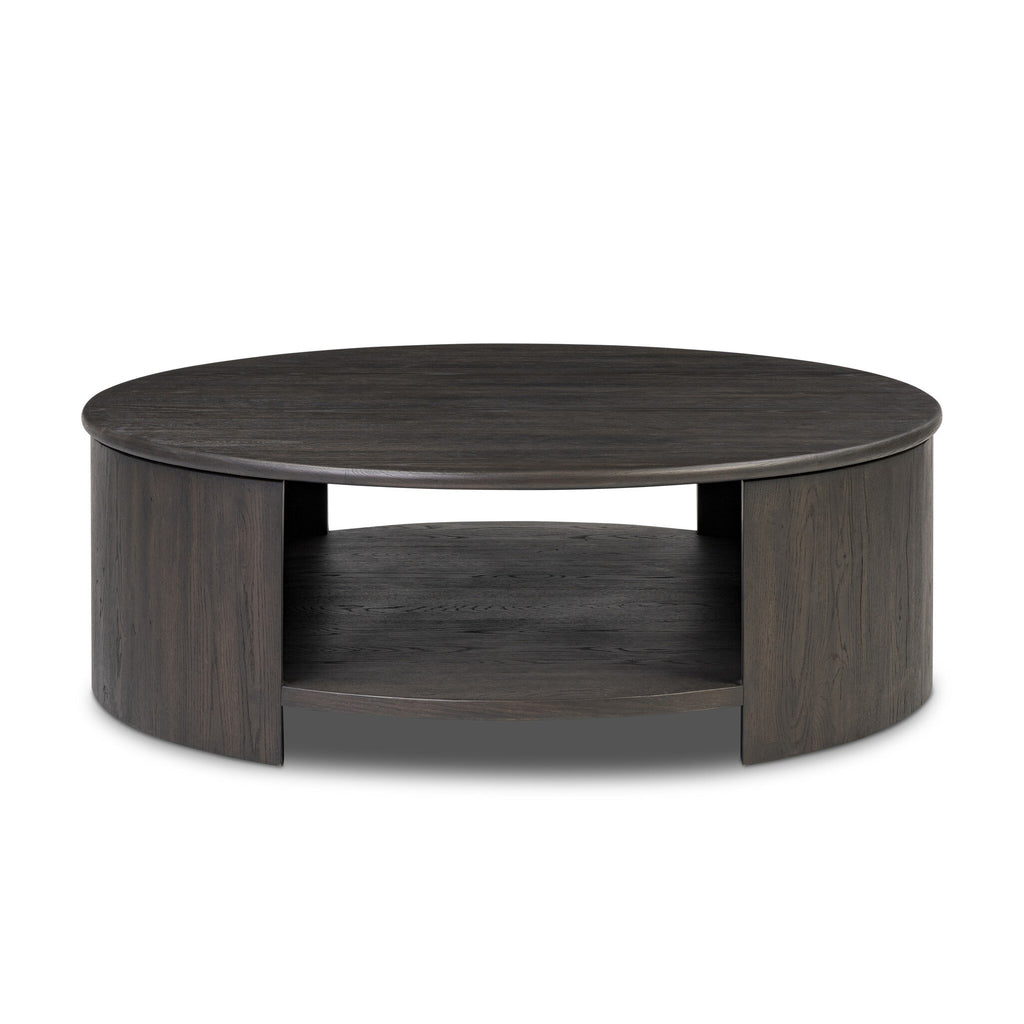 Farrow Coffee Table - Smoked Black Veneer