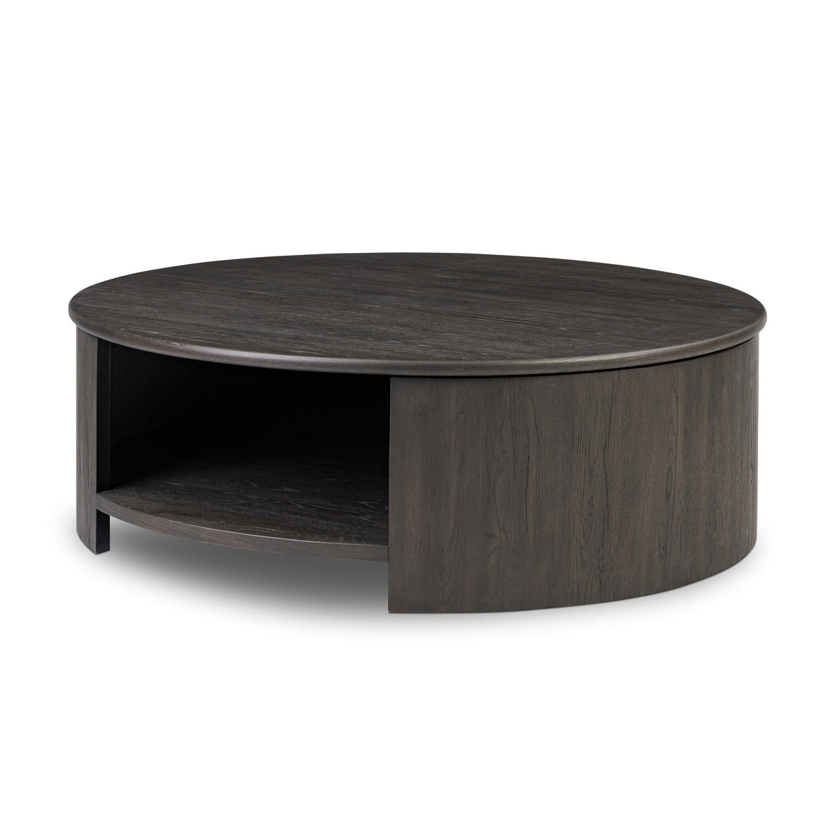 Farrow Coffee Table - Smoked Black Veneer
