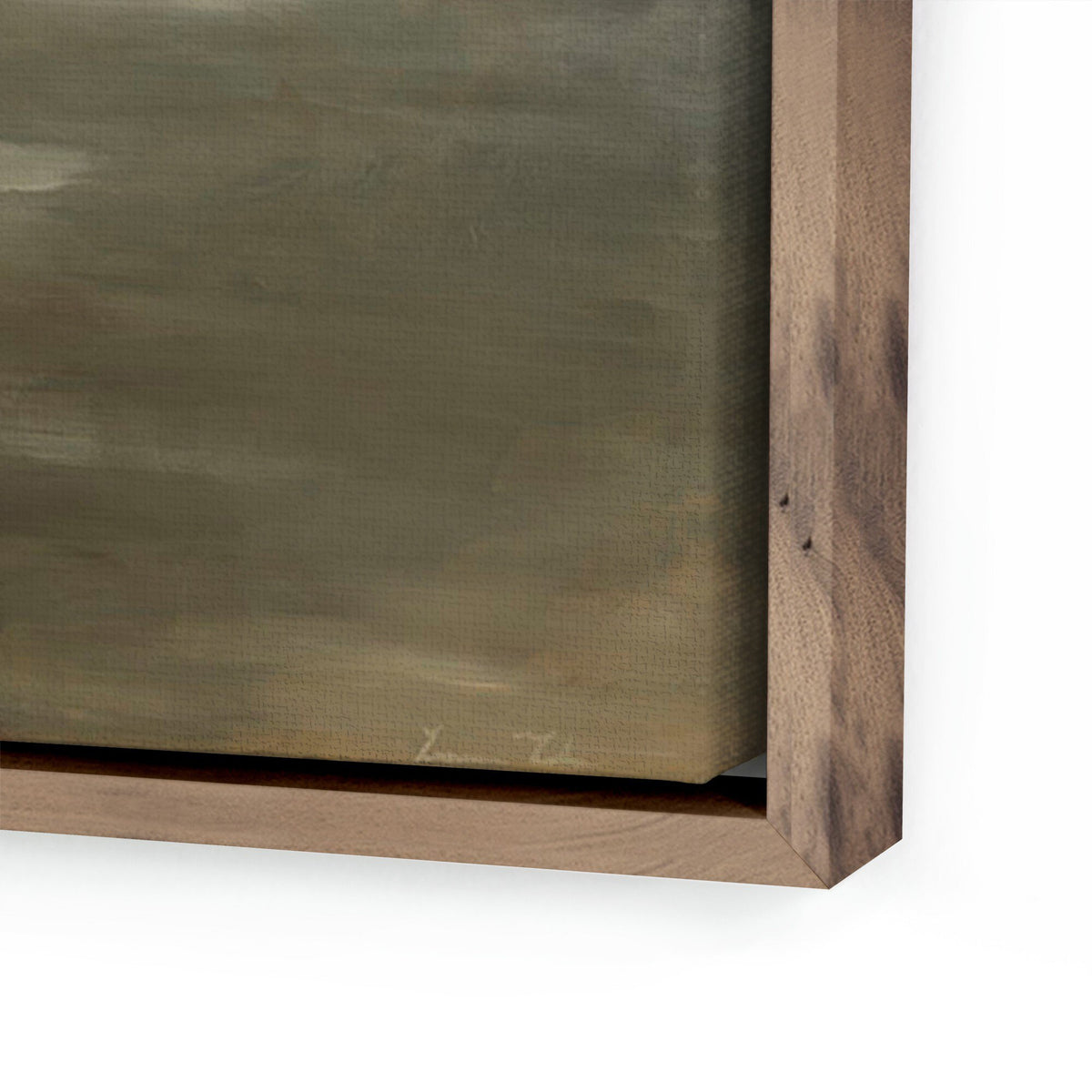 Terrain by Lauren Fuhr - Rustic Walnut Floater