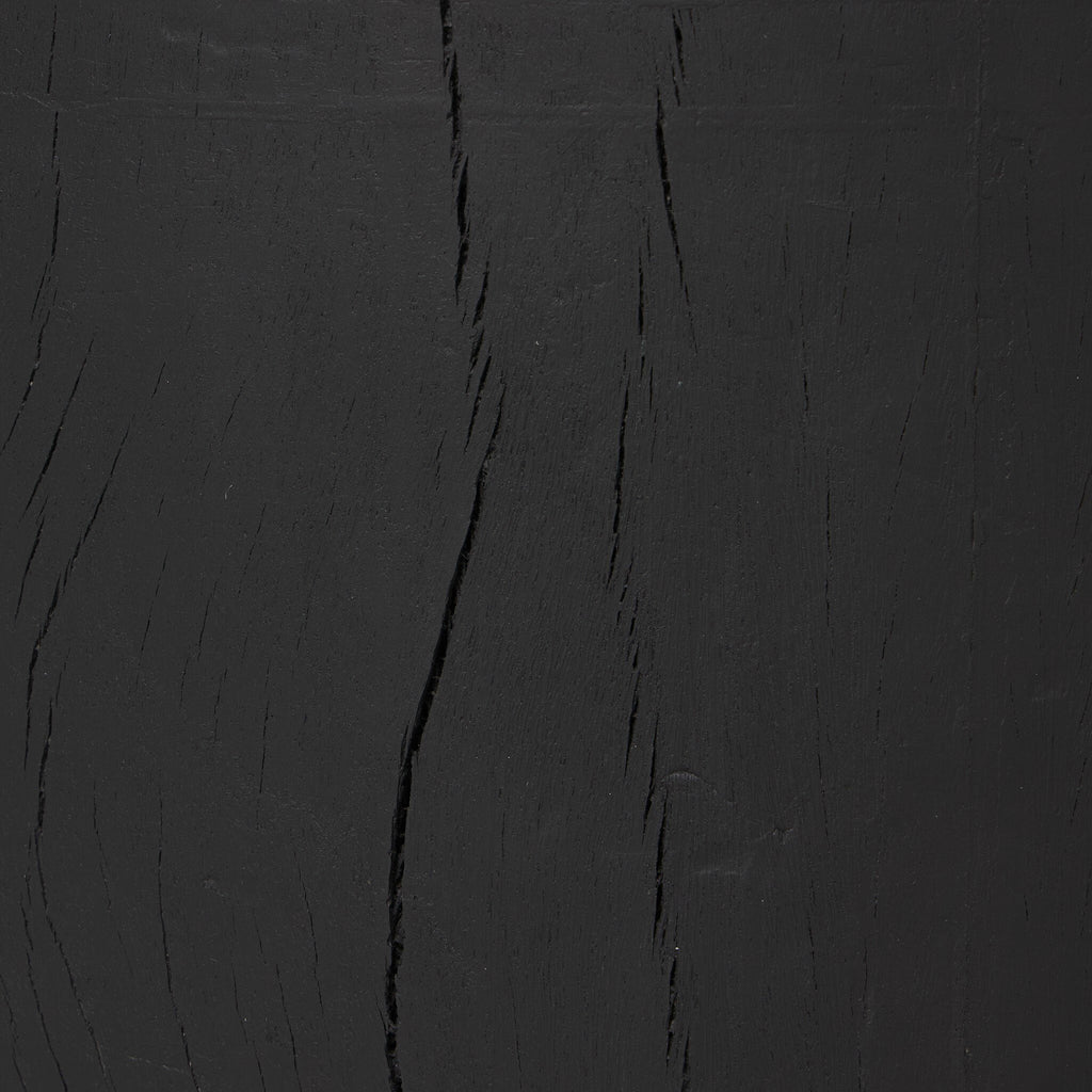 Layo End Table - Black Resin