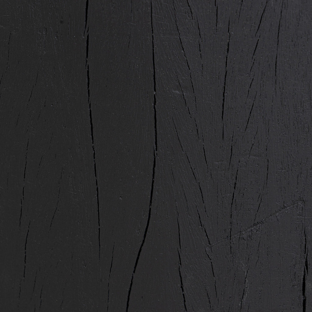 Layo End Table - Black Resin