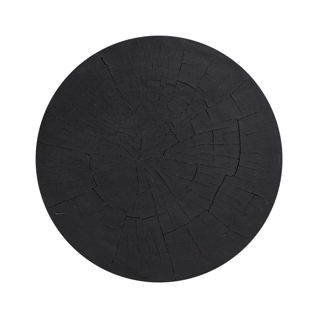 Layo End Table - Black Resin